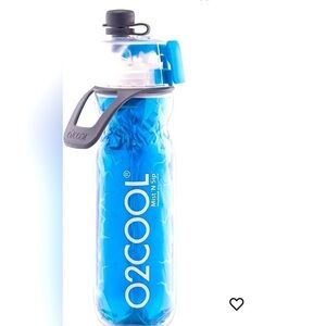 O2COOL Mist 'N Sip Misting 20oz Water Bottle 2-in-1 Mist And Sip new